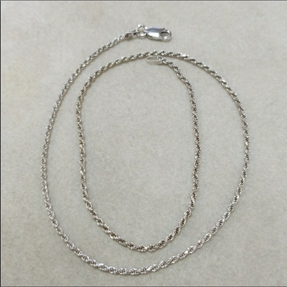 925 STERLING SILVER ROPE CHAIN